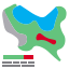 Cartogram icon