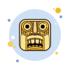 bubbles style temple run icon