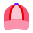 color glass style cap icon