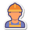 lavoratore-maschio-tipo-pelle-1 icon