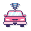 autonomous car icon