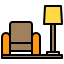 living room icon