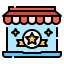 外部推奨オンライン ショッピング リネクター リニア カラー リネクター icon