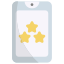 rating stars icon