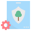 외부-숲-지속 가능한-숲-관리-플랫-플랫-지오타타 icon