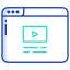 website video player icon