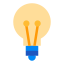 внешний-лампочка-дизайн-мышление-другие-значокрынок icon