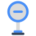 panneau d'interdiction d'entrée icon