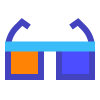 3D Glasses icon