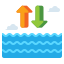 外潮汐可再生能源 flaticons-平面平面图标 icon