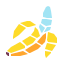 banana sbucciata icon