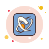 bubbles style charotar university icon