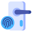 biometric lock icon