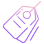 shopping label icon