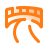 pulsar gradient style walking bridge icon