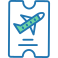 20 air ticket icon