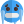 Cold shivring face expression of winter emoji icon