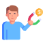 imán de dinero icon