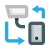 Surveillance camera icon