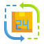 logistica-externa-24-horas-wanicon-wanicon-plano icon