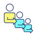 Forming mentor-mentee Relationship icon