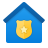 windows 11 color style police station icon