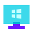 color glass style windows client icon