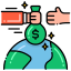 geld senden icon
