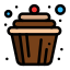 externes-Muffin-Coffee-Shop-Flatart-Symbole-Linear-Farbe-Flatarticons-1 icon
