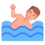 游泳后视图 icon