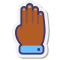 четыре пальца-тип кожи-3 icon