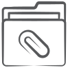attach folder icon