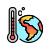 wärmender effekt icon
