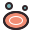 retro style soap bubble icon