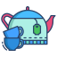 Tea Kettle And Tea Cup icon