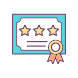education certificate icon