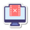 Não enviando quadros de vídeo icon