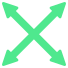 cross arrow icon