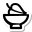 stickers duotone style veganes essen icon
