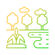 external-Wetland-types-others-papa-vector icon