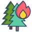 bush fire icon