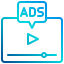 video advertisement icon
