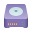 skeuomorphism style hdd icon