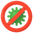 stop coronavirus icon