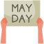 cartel del primero de mayo icon