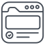 web blogging icon