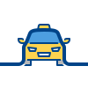 connect color style taxi icon