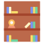 book shelf icon
