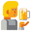 Barman mâle icon