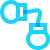 water color style handcuffs icon